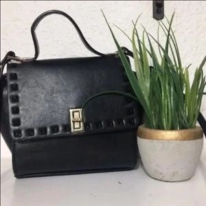 Studded black crossbody Aldo bag